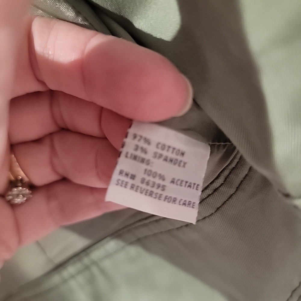 Ann Trinity. Green Medium Lined Jacket. Ex Cond. … - image 6